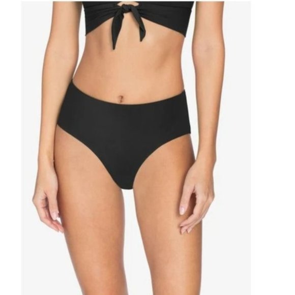 NWOT Robin Piccone Ava High Waist Bikini Bottom - Picture 1 of 8